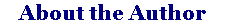 About the Author